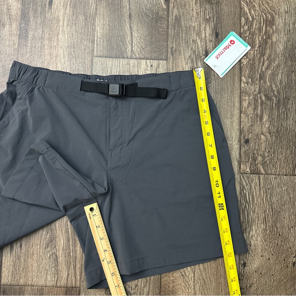 Marmot Short Outdoor Hiking Nylon Shorts Women’s XL(12) Dark Steel - Picture 9 of 11